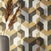 Tapete Arcus Braunbeige -Wallpaper From The 70s Geschäft Arcus A 864531 2880x1440