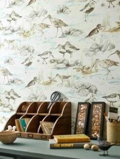 Tapete Arielle Beigegrau -Wallpaper From The 70s Geschäft Arielle A 462551 2880x1440