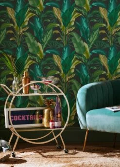 Tapete Aruba Anthrazit -Wallpaper From The 70s Geschäft Aruba B 431822 2880x1440