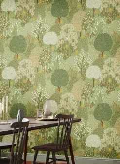 Tapete Aurora Schilfgrün 7 Tapete Aurora Schilfgrün -Wallpaper From The 70s Geschäft Aurora B 431713 2880x1440