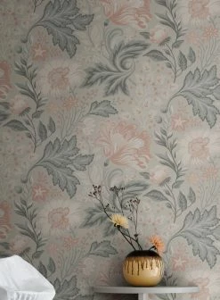 Tapete Ava Hellgraubeige