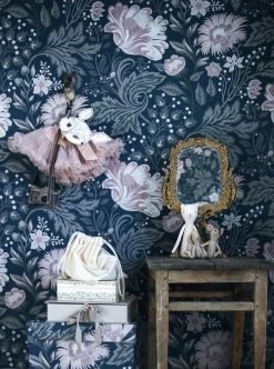 Tapete Ava Blaugrün -Wallpaper From The 70s Geschäft Ava C 875173 2880x1440