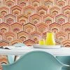 Tapete Baccara Orange -Wallpaper From The 70s Geschäft Baccara A 431721 2880x1440