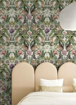 Tapete Balabina Cremeweiss -Wallpaper From The 70s Geschäft Balabina B 104711 2880x1440