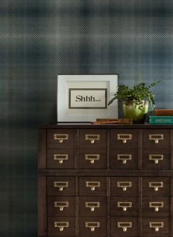 Tapete Balangan Dunkelblau -Wallpaper From The 70s Geschäft Balangan A 790362 2880x1440