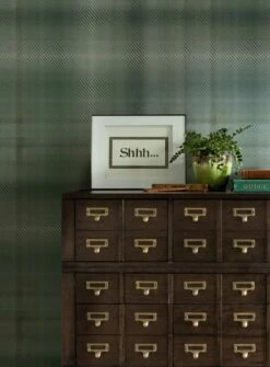 Tapete Balangan Minttürkis -Wallpaper From The 70s Geschäft Balangan B 790363 2880x1440