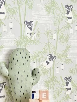 Tapete Bambu Farngrün -Wallpaper From The 70s Geschäft Bambu B 389151 2880x1440