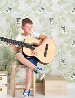 Tapete Bambu Farngrün -Wallpaper From The 70s Geschäft Bambu C 389151 2880x1440