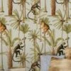 Wandbild Barbados Hellgrau -Wallpaper From The 70s Geschäft Barbados A 725022 2880x1440