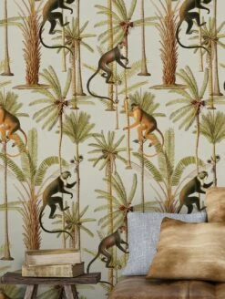 Wandbild Barbados Hellgrau