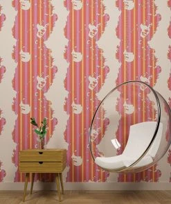 Tapete Beauty Rotorange -Wallpaper From The 70s Geschäft Beauty A 950015 2880x1440