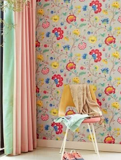 Tapete Belisama Platingrau -Wallpaper From The 70s Geschäft Belisama B 820801 2880x1440