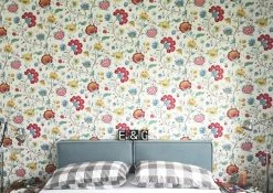 Tapete Belisama Cremeweiss -Wallpaper From The 70s Geschäft Belisama K 820808 2880x1440