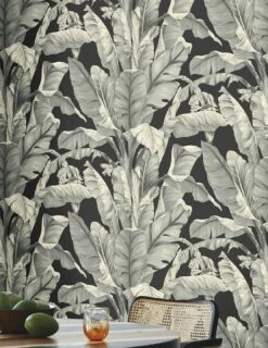 Tapete Belize Schwarz 8 Tapete Belize Schwarz -Wallpaper From The 70s Geschäft Belize B 790541 2880x1440