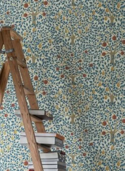 Tapete Berita Azurblau -Wallpaper From The 70s Geschäft Berita B 485062 2880x1440