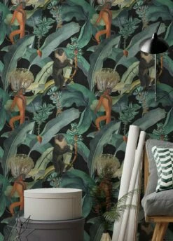 Wandbild Bermuda Grün -Wallpaper From The 70s Geschäft Bermuda B 725151 2880x1440