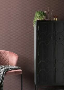 Tapete Calaluna Himbeerrot -Wallpaper From The 70s Geschäft Calaluna C 251122 2880x1440