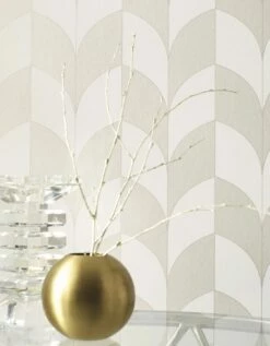 Tapete Caprice Cremeweiss