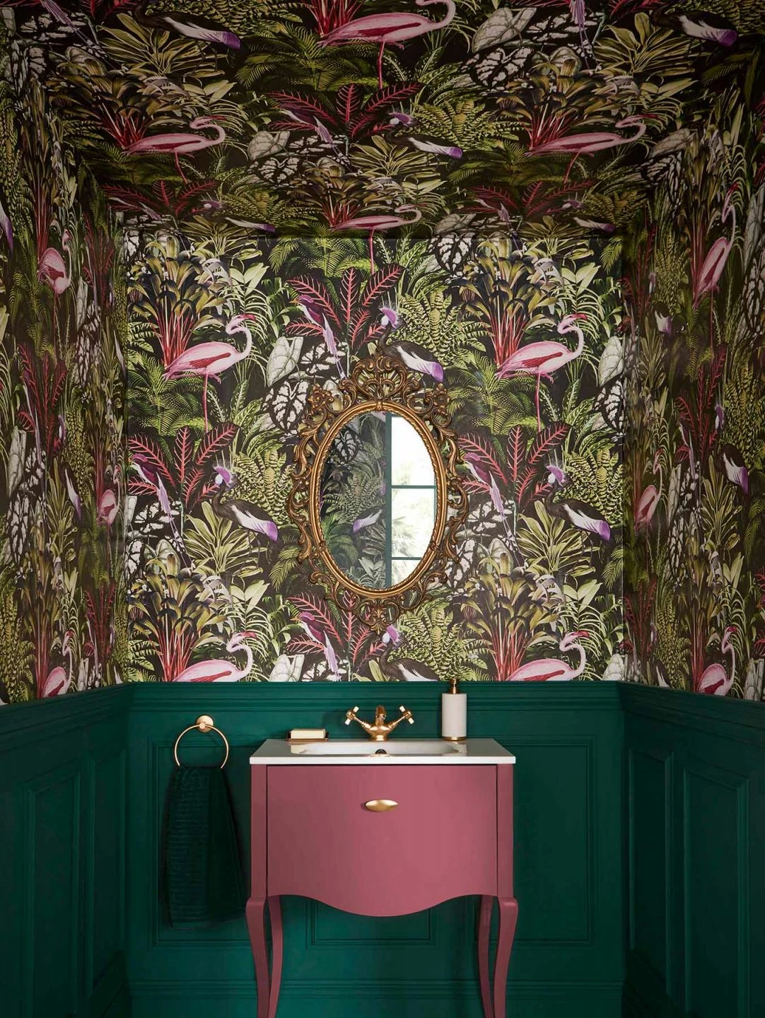 Tapete Caribbean Garden Grün 5 Tapete Caribbean Garden Grün – Bild 3