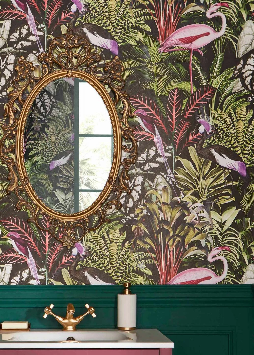 Tapete Caribbean Garden Grün 3 Tapete Caribbean Garden Grün