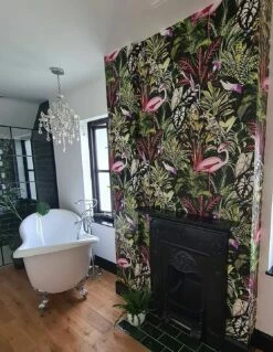 Tapete Caribbean Garden Grün 9 Tapete Caribbean Garden Grün -Wallpaper From The 70s Geschäft Caribbean Garden K 431531 2880x1440