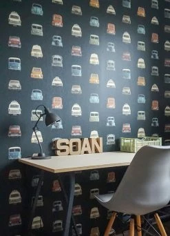 Tapete Cars Schwarz -Wallpaper From The 70s Geschäft Cars C 310261 2880x1440