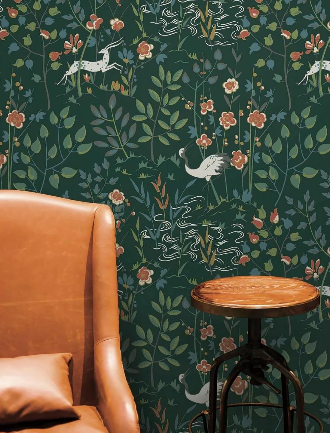 Tapete Carumba Schwarzgrün 3 Tapete Carumba Schwarzgrün