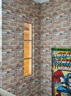 Tapete Castor Orangebraun -Wallpaper From The 70s Geschäft Castor P 390561 2880x1440