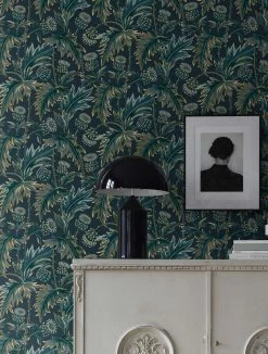 Tapete Charleston Minttürkis -Wallpaper From The 70s Geschäft Charleston B 452271 2880x1440