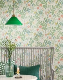 Tapete Charlotte Cremeweiss -Wallpaper From The 70s Geschäft Charlotte C 451192 2880x1440