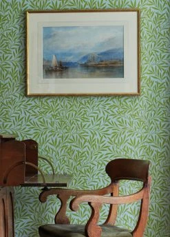 Tapete Chateau Hellgrün -Wallpaper From The 70s Geschäft Chateau A 462901 2880x1440