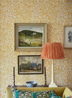 Tapete Chateau Goldgelb -Wallpaper From The 70s Geschäft Chateau B 462902 2880x1440