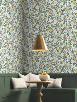 Selbstklebende Tapete Citrus Grove Weiss 7 Selbstklebende Tapete Citrus Grove Weiss -Wallpaper From The 70s Geschäft Citrus Grove 790651 2880x1440