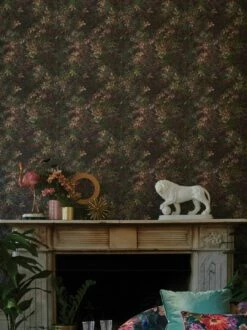 Tapete Congo Purpurviolett -Wallpaper From The 70s Geschäft Congo C 745253 2880x1440