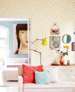 Tapete Corbetta Gold Glitzer -Wallpaper From The 70s Geschäft Corbetta B 821111 2880x1440