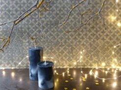 Tapete Dampa Sepiabraun -Wallpaper From The 70s Geschäft Dampa D 325103 2880x1440