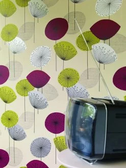 Tapete Dana Bordeaux -Wallpaper From The 70s Geschäft Dana A 461114 2880x1440