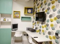 Tapete Dana Türkis Glanz 11 Tapete Dana Türkis Glanz -Wallpaper From The 70s Geschäft Dana Y 461113 2880x1440