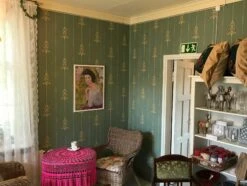 Tapete Danne Minttürkis -Wallpaper From The 70s Geschäft Danne B 491032 2880x1440