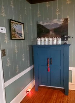 Tapete Danne Minttürkis -Wallpaper From The 70s Geschäft Danne W 491032 2880x1440