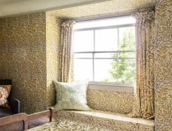 Tapete Darcie Zitronengelb -Wallpaper From The 70s Geschäft Darcie D 462786 2880x1440