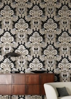 Tapete Demetrius Silber Schimmer -Wallpaper From The 70s Geschäft Demetrius B 625731 2880x1440