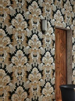 Tapete Demetrius Gold Schimmer -Wallpaper From The 70s Geschäft Demetrius B 625734 2880x1440