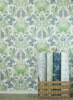 Tapete Denisa Grün -Wallpaper From The 70s Geschäft Denisa B 783003 2880x1440