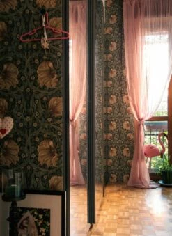 Tapete Despina Grünbeige -Wallpaper From The 70s Geschäft Despina O 461501 2880x1440