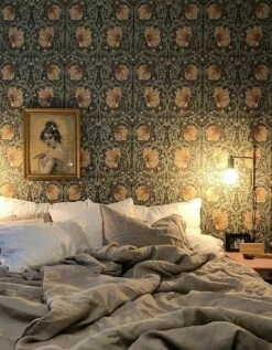 Tapete Despina Schilfgrün -Wallpaper From The 70s Geschäft Despina 461502 2880x1440