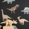 Wandbild Dinosaur 02 Schwarz -Wallpaper From The 70s Geschäft Dinosaur 02 A 310282 2880x1440