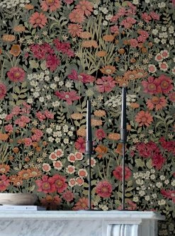 Tapete Dorea Rot -Wallpaper From The 70s Geschäft Dorea A 432082 2880x1440