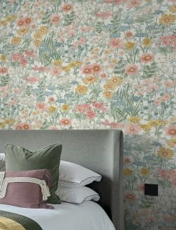 Tapete Dorea Blassgrün -Wallpaper From The 70s Geschäft Dorea A 432083 2880x1440