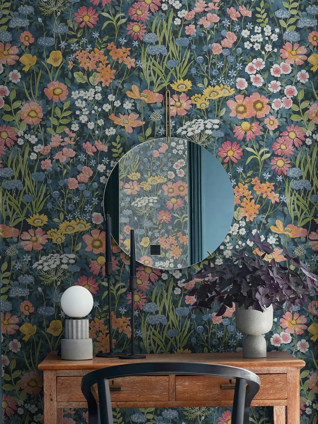 Tapete Dorea Graublau 6 Tapete Dorea Graublau – Bild 4